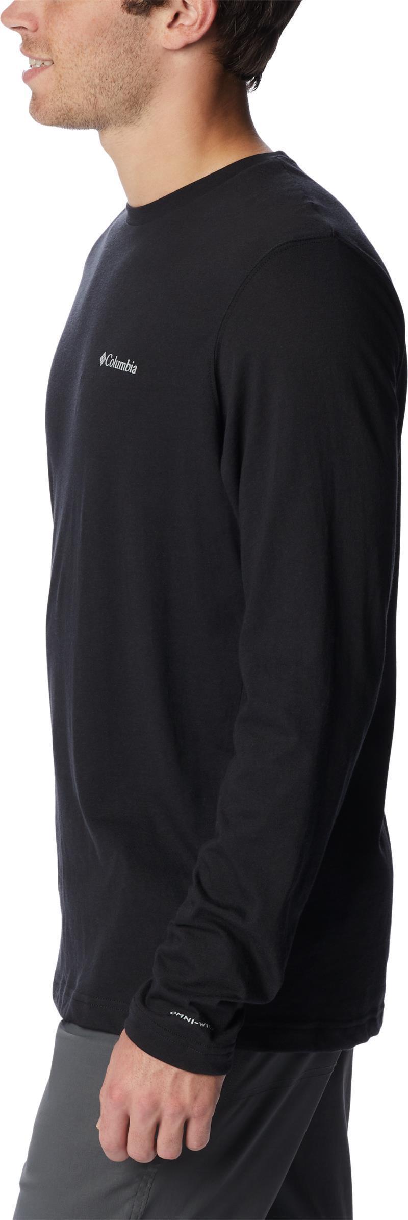 Thistletown Hills LS Crew - Mens - Black 4