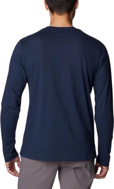 Thistletown Hills LS Crew - Mens - Collegiate Navy Heather 2