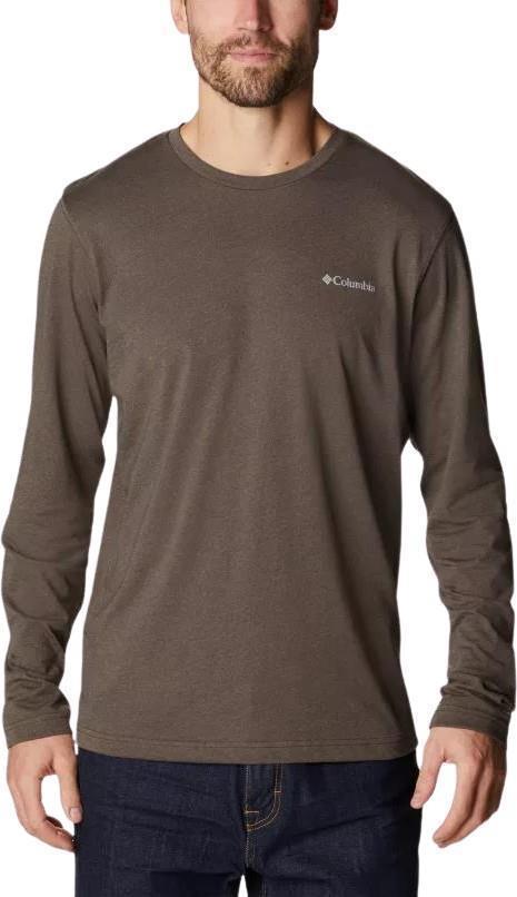 Thistletown Hills LS Crew - Mens - Cordovan Heather 1