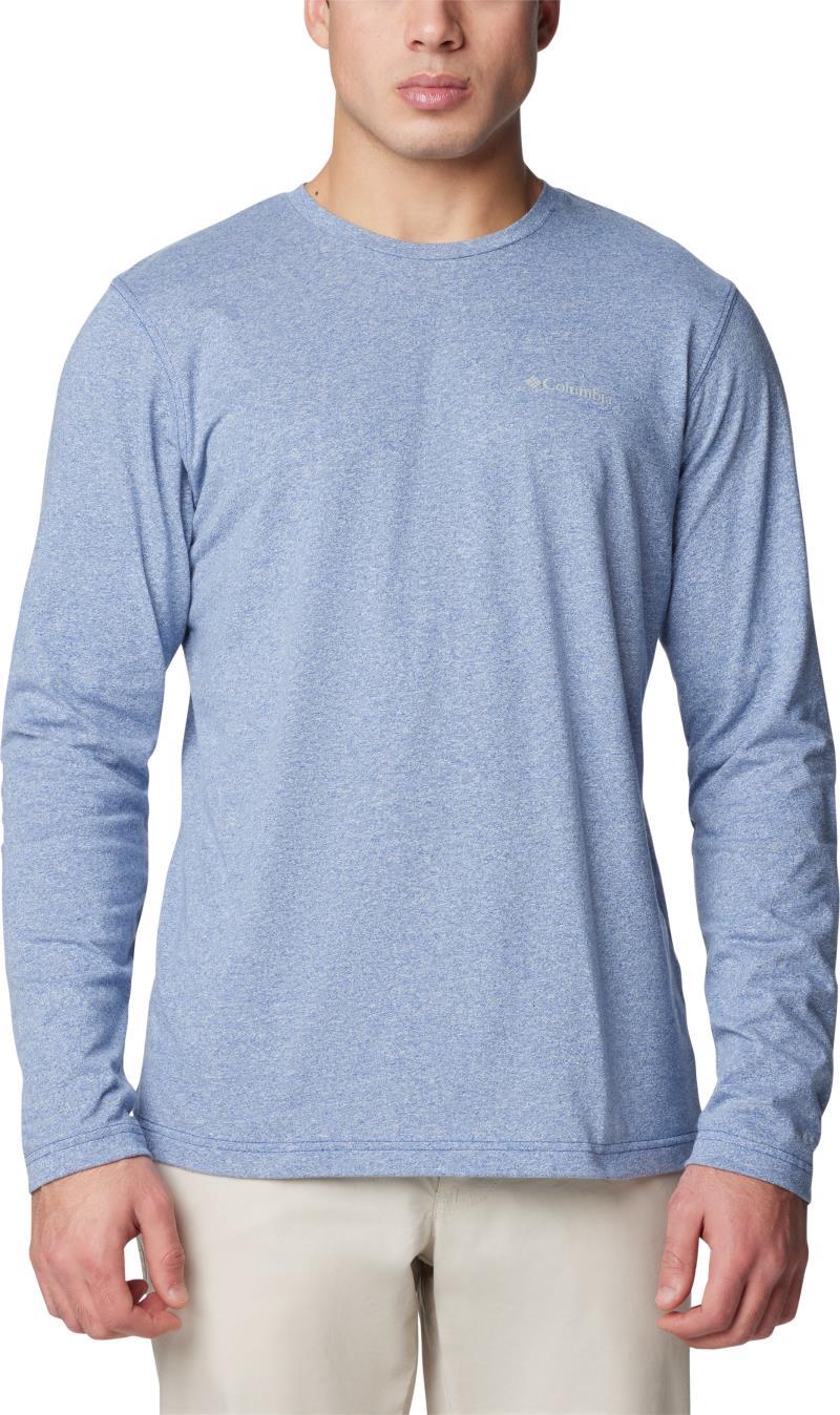 Thistletown Hills LS Crew - Mens - Mountain Blue 1