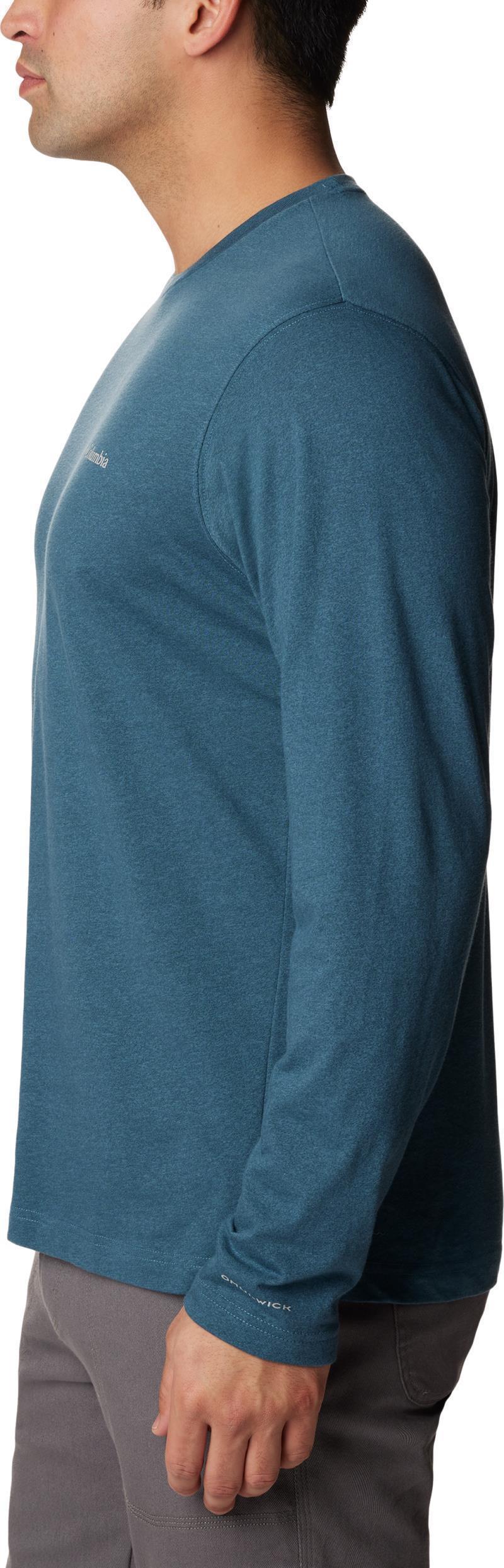 Thistletown Hills LS Crew - Mens - Night Wave Heather 4