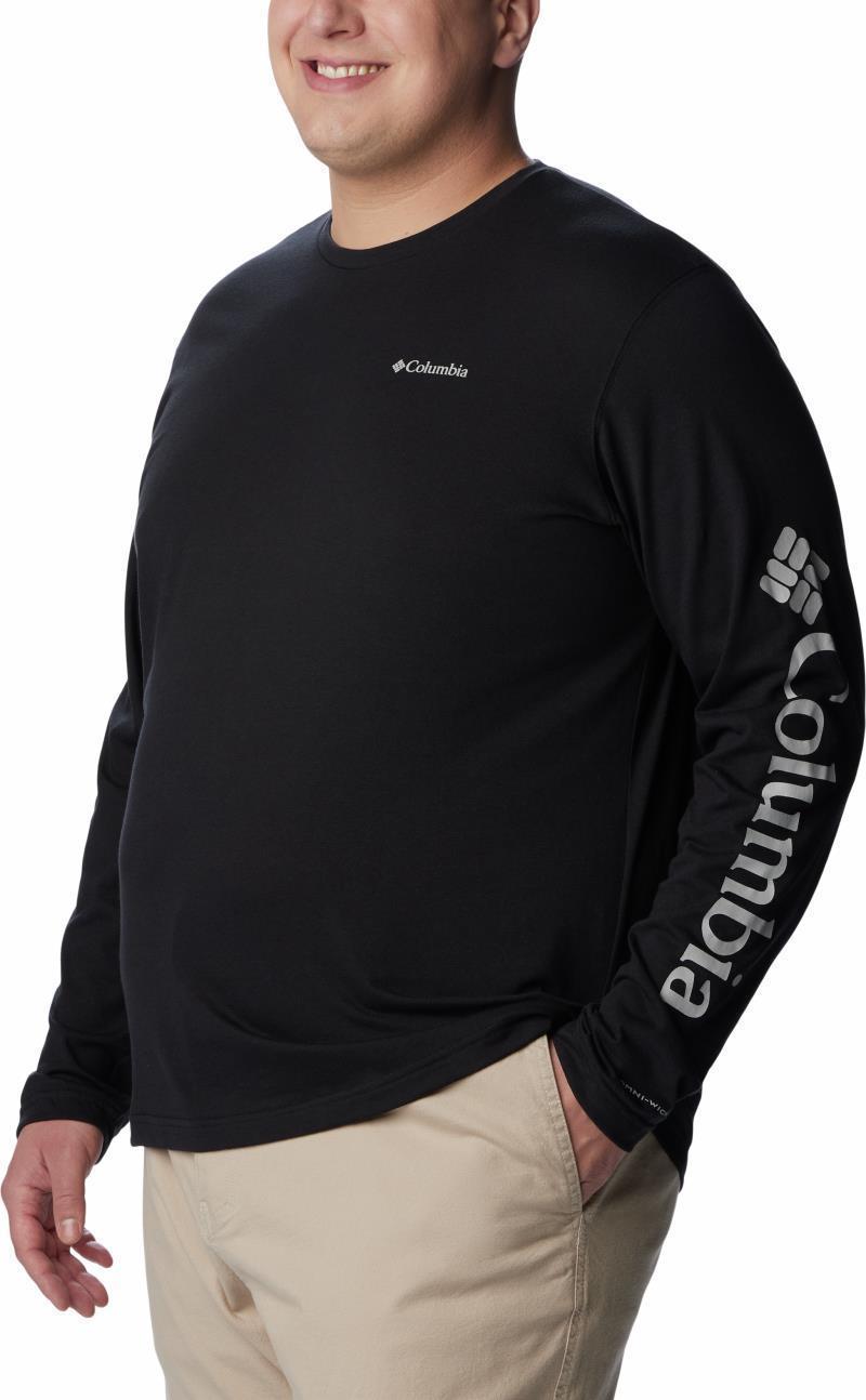 Thistletown Hills LS Logo Tee - Big - Mens - Black 3