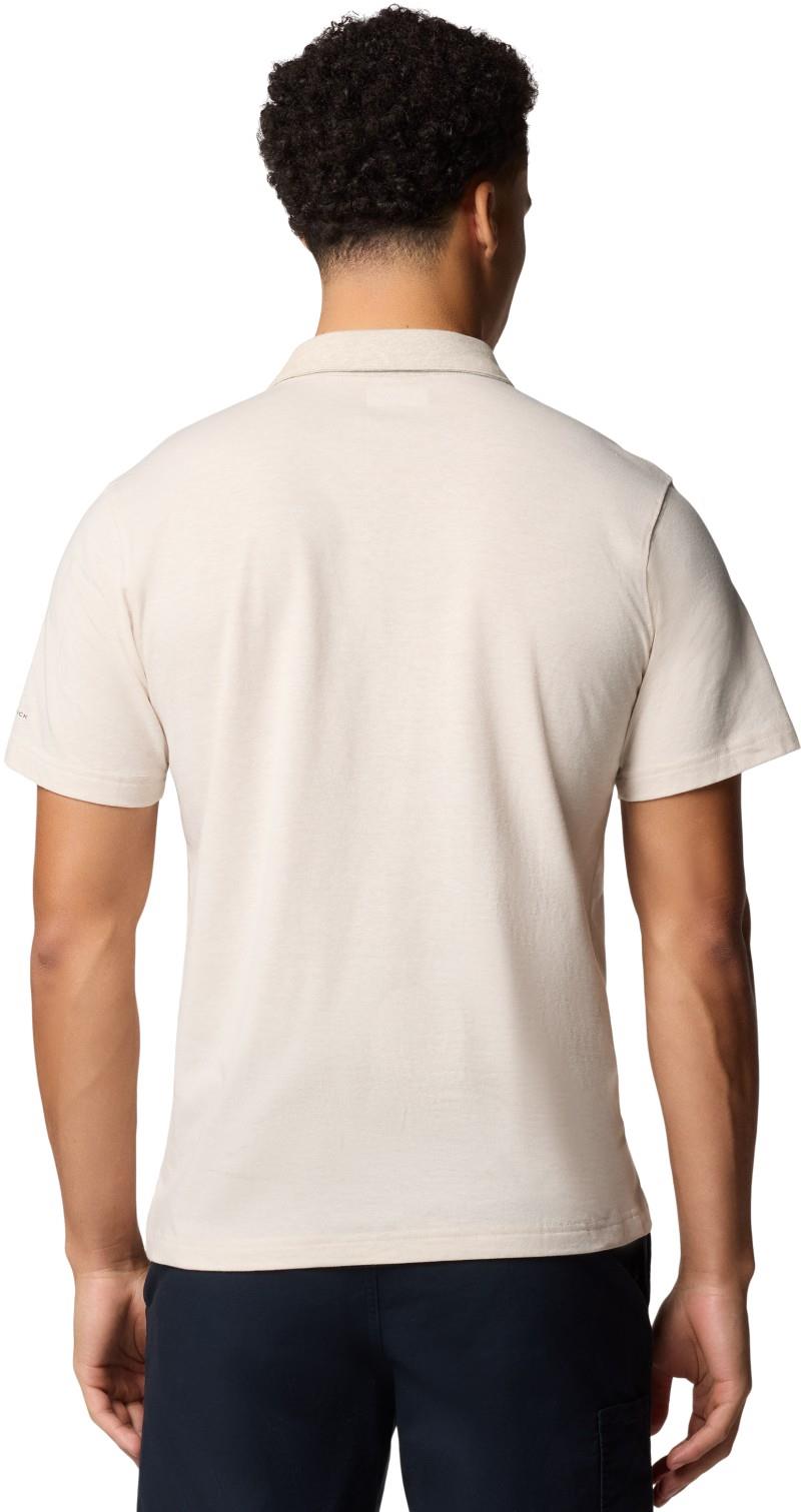 Thistletown Hills Pocket Polo - Mens - dark stone heather / safari 1
