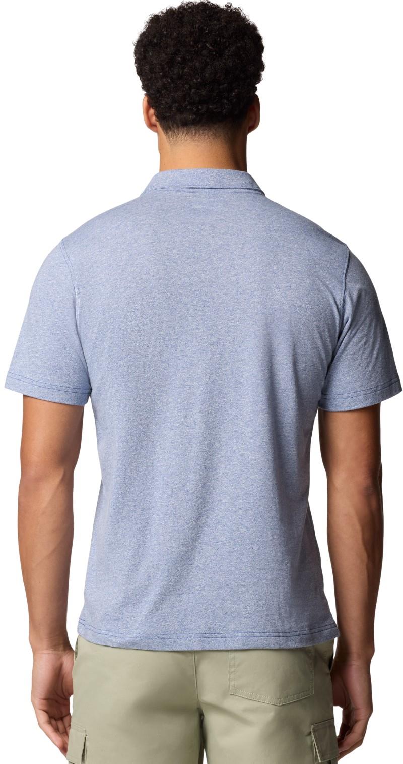 Thistletown Hills Pocket Polo - Mens - mountain blue heather 1