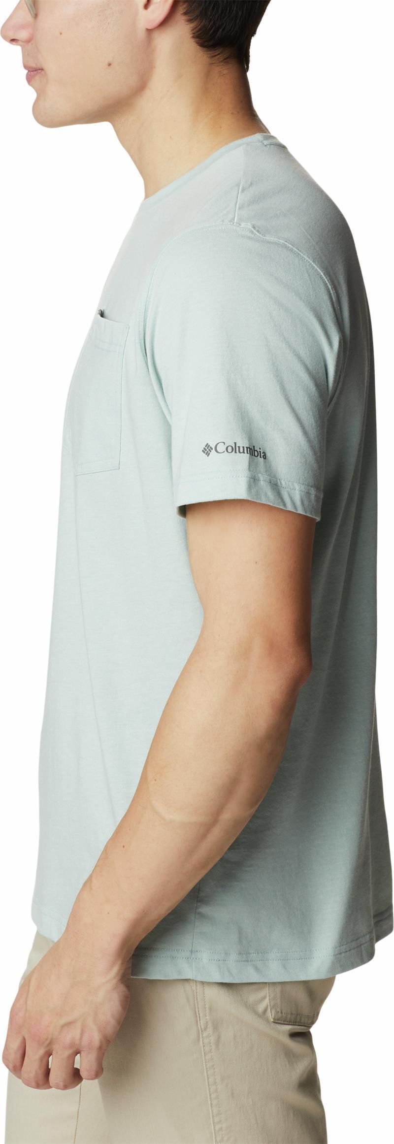 Thistletown Hills Pocket Tee - Mens - Niagara Heather 5
