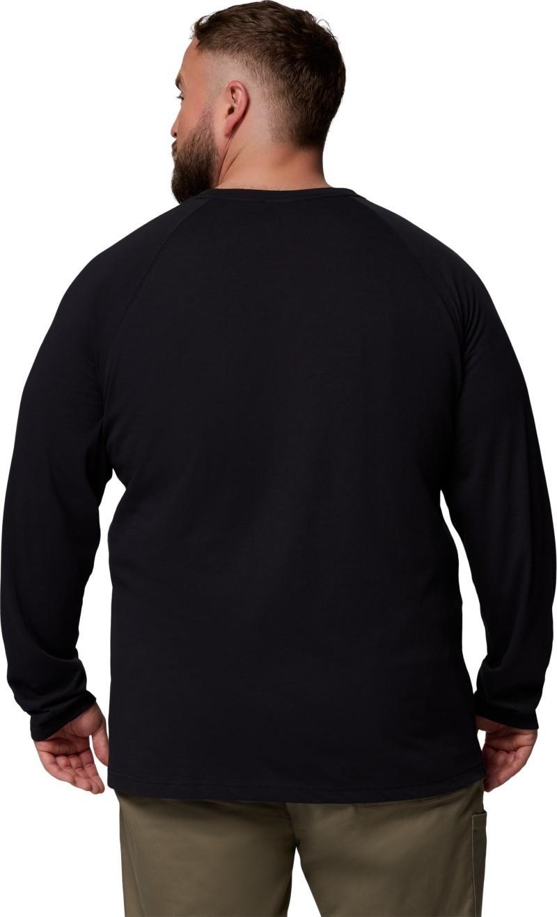 Thistletown Hills Raglan Henley, Extended - Mens - black 1