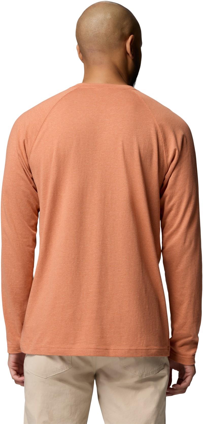 Thistletown Hills Raglan Henley - Mens - teak brown heather 1