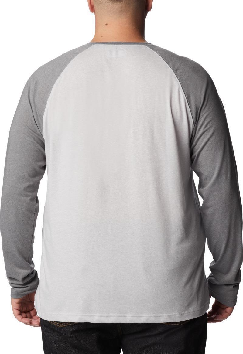 Thistletown Hills Raglan Tee, Extended - Mens - columbia grey heather / city grey heather 1