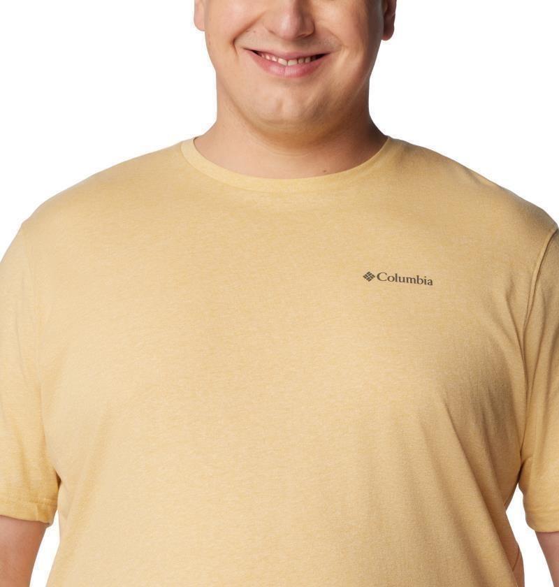 Thistletown Hills SS, Extended - Mens - light camel heather 1