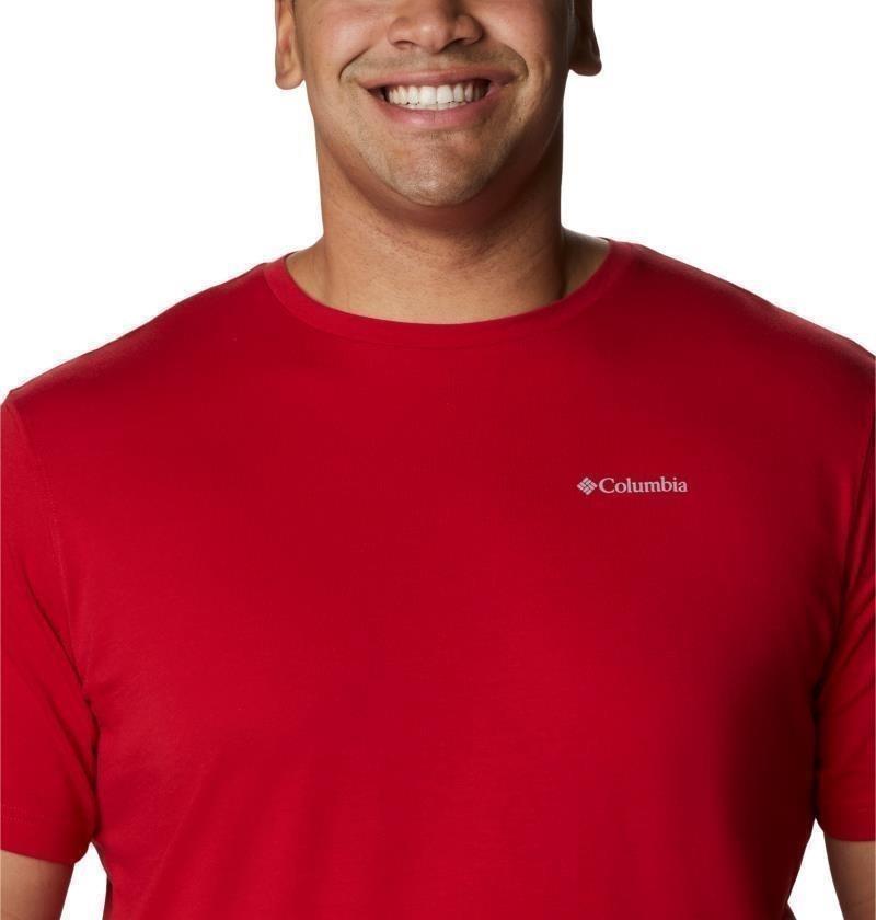 Thistletown Hills SS, Extended - Mens - mountain red 1