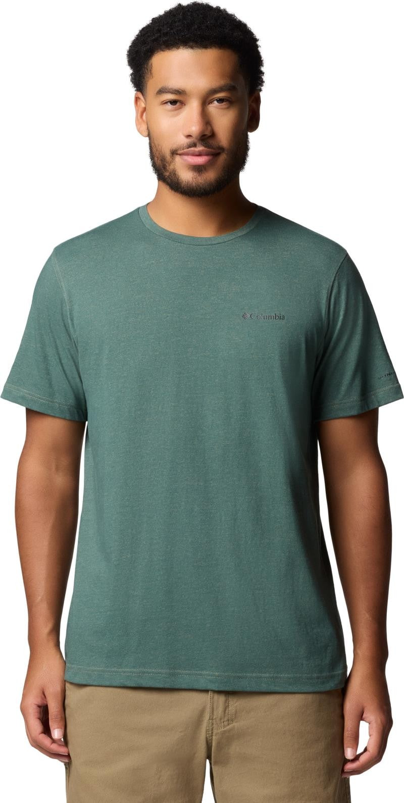 Thistletown Hills SS - Mens - stone green heather 1