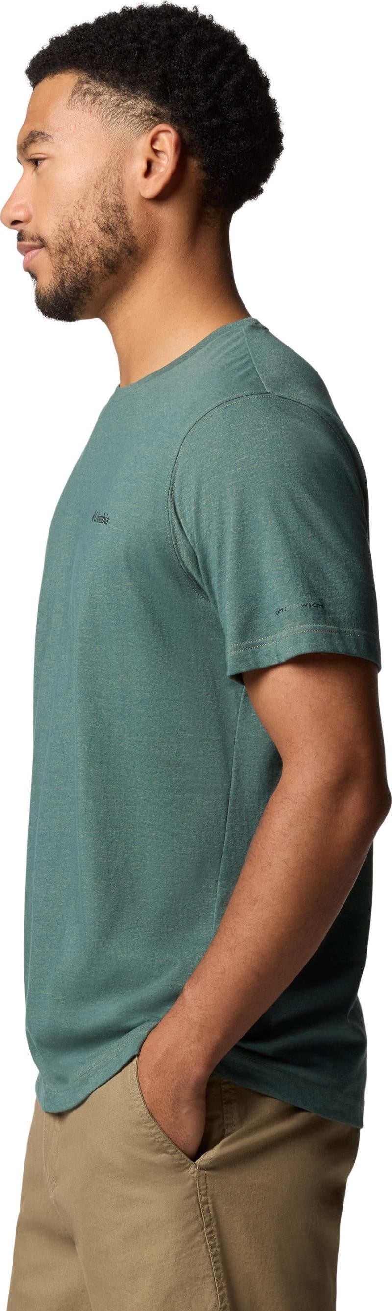 Thistletown Hills SS - Mens - stone green heather 1