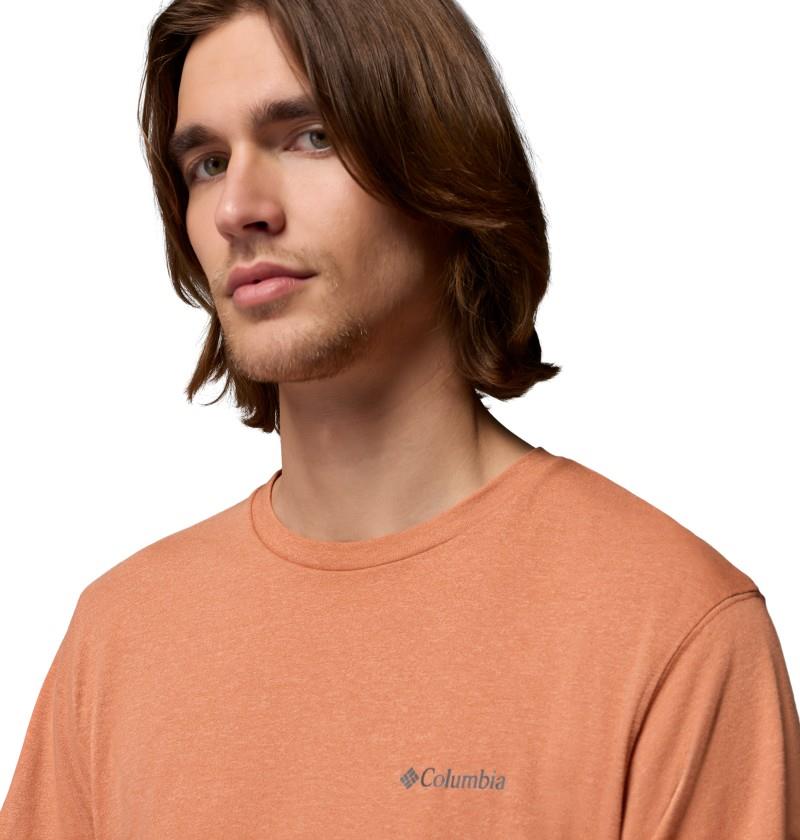 Thistletown Hills SS - Mens - teak brown heather 1