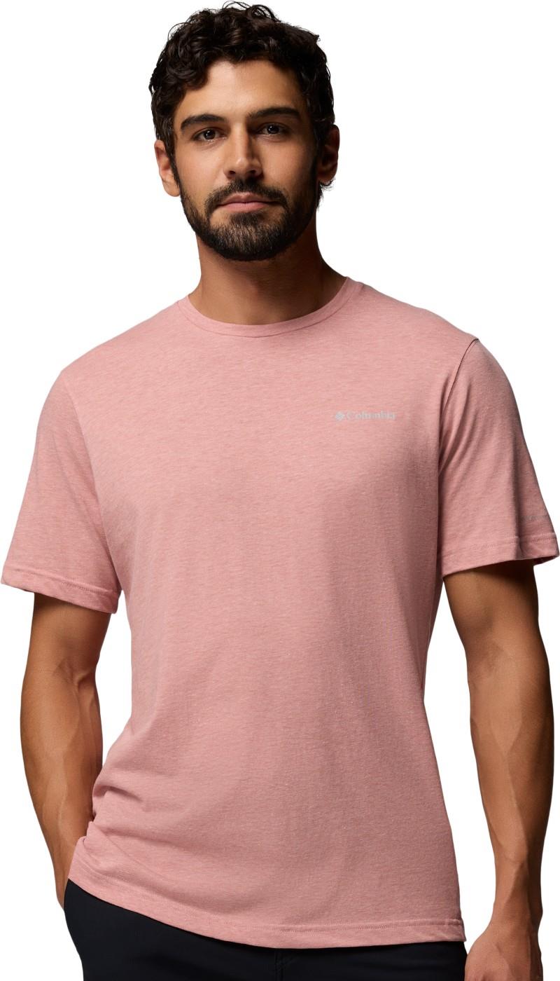 Thistletown Hills SS - Mens - washed red / heather 1