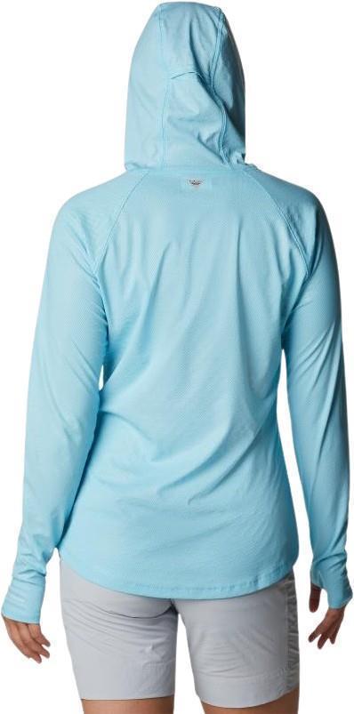 Tidal Deflector Ice LS Hoodie - Womens - Atoll 2