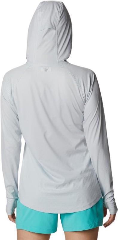 Tidal Deflector Ice LS Hoodie - Womens - Cirrus Grey 2