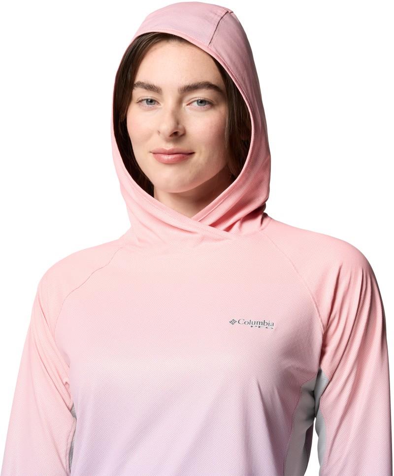 Tidal Deflector Zero Hoodie - Womens - hydrangea gradient 1