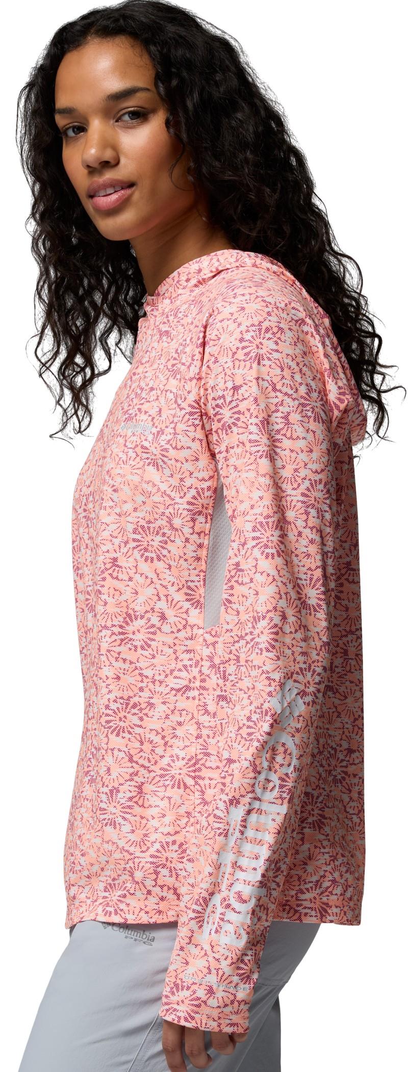Tidal Deflector Zero Hoodie - Womens - tiki pink florakat 1