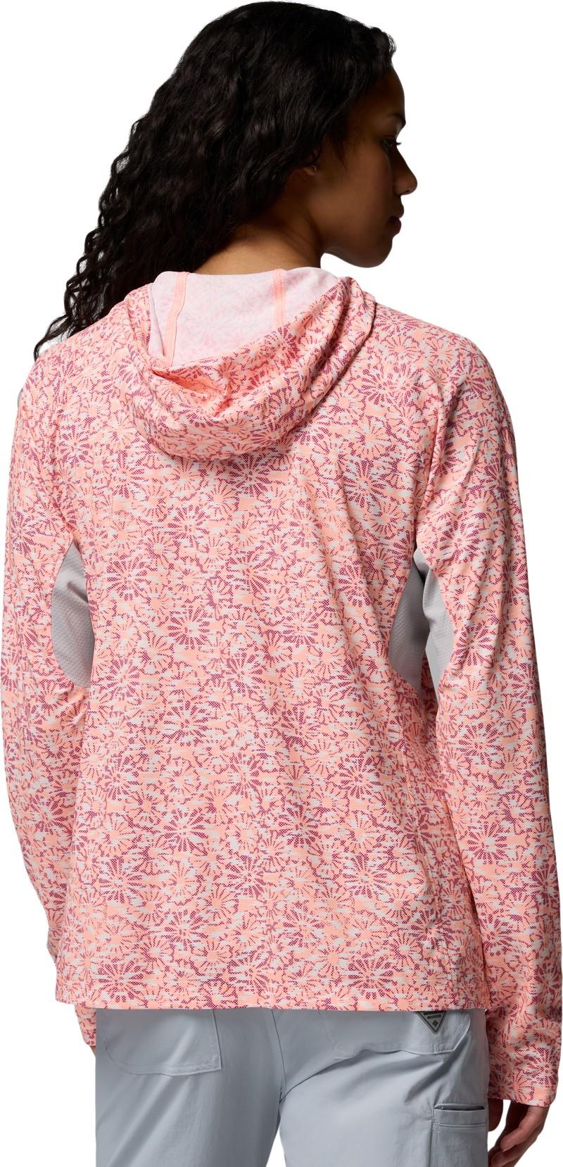 Tidal Deflector Zero Hoodie - Womens - tiki pink florakat 1