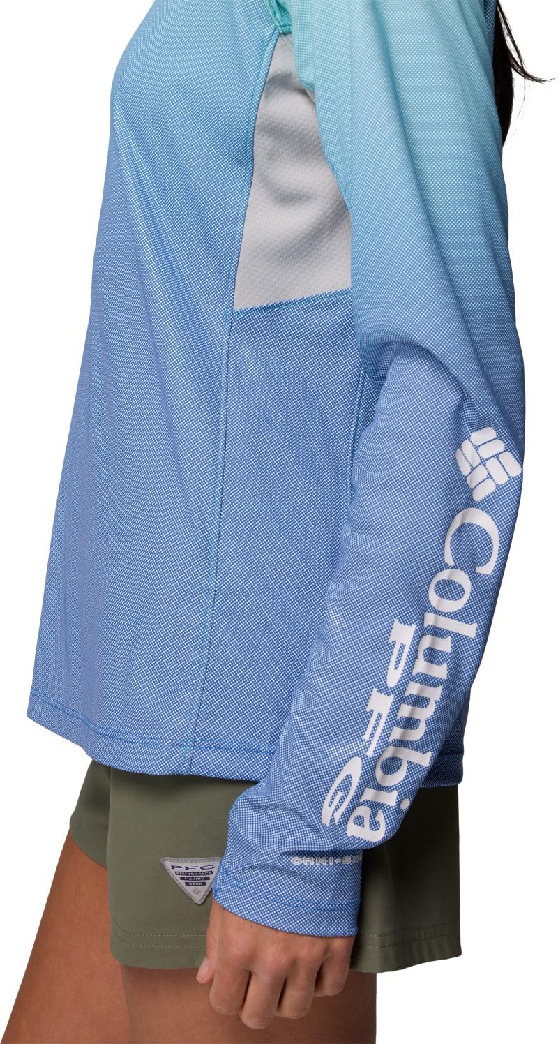 Tidal Deflector Zero Hoodie - Womens - vivid blue gradient 1