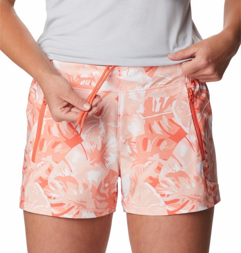 Tidal II Shorts, 5" Inseam - Womens - Corange Philo Palms 4