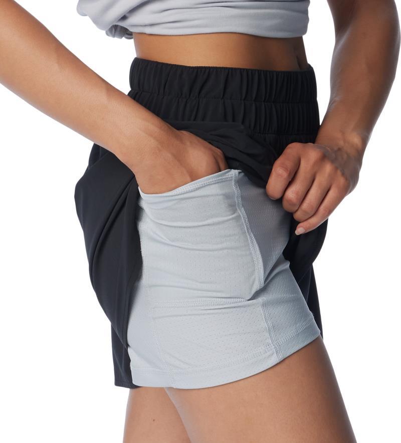 Tidal Light Lined Shorts, 3" Inseam - Womens - Black / Cirrus Grey 6