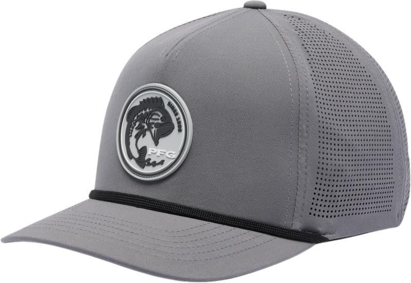 Tidal Pursuit 3D Stretch Snap Back - city grey / fish circle bass 1