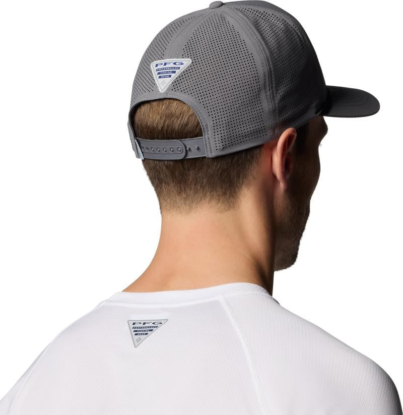 Tidal Pursuit 3D Stretch Snap Back - city grey / fish circle bass 1