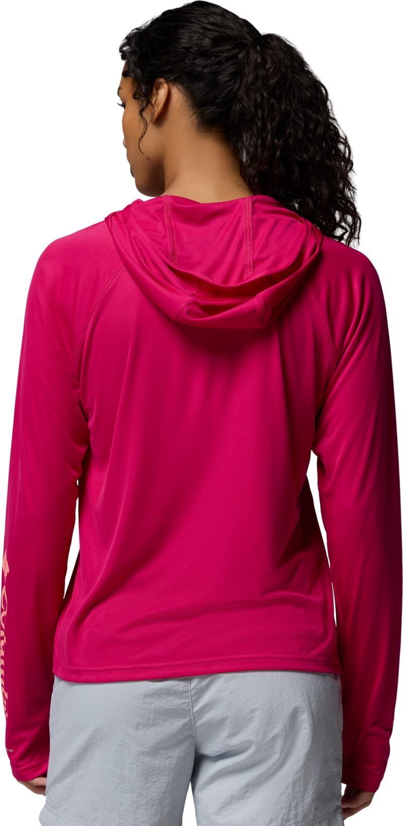 Tidal Tee II Hoodie - Womens - guava pink / tiki pink 1