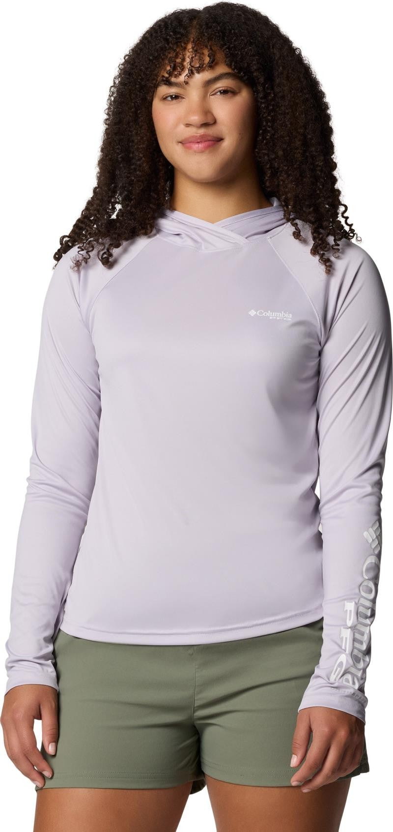 Tidal Tee II Hoodie - Womens - lavender pearl 1