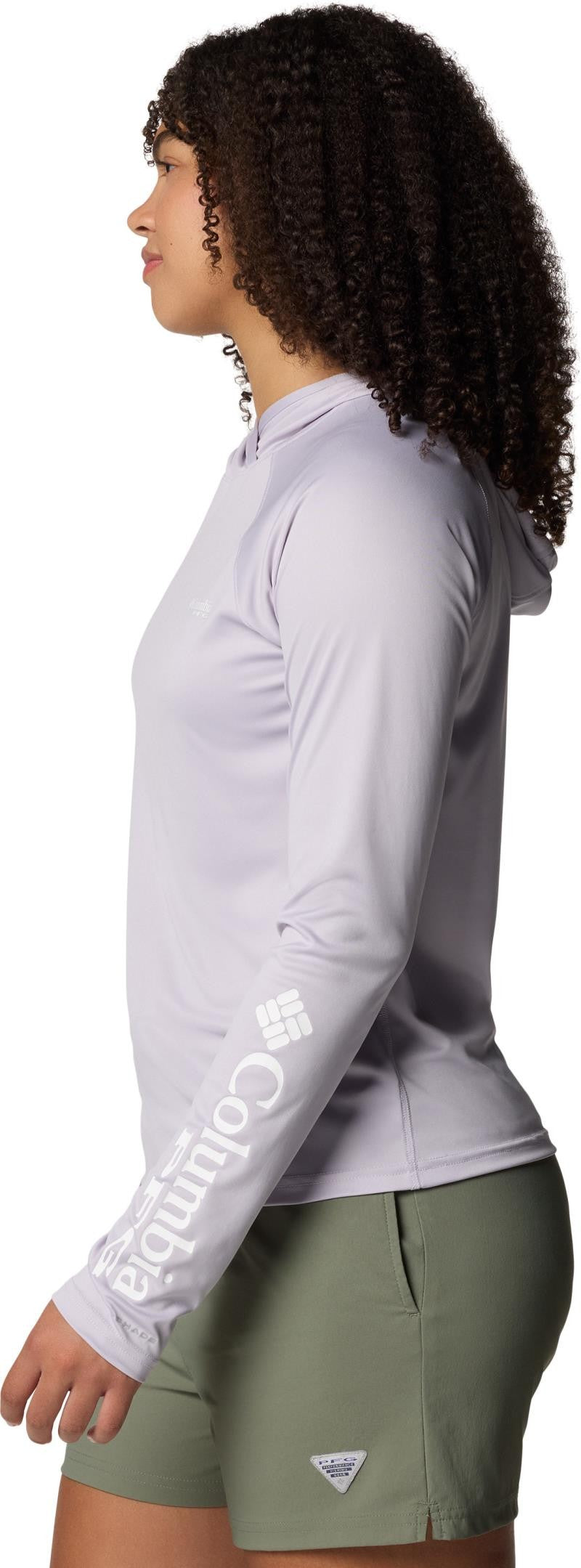 Tidal Tee II Hoodie - Womens - lavender pearl 1