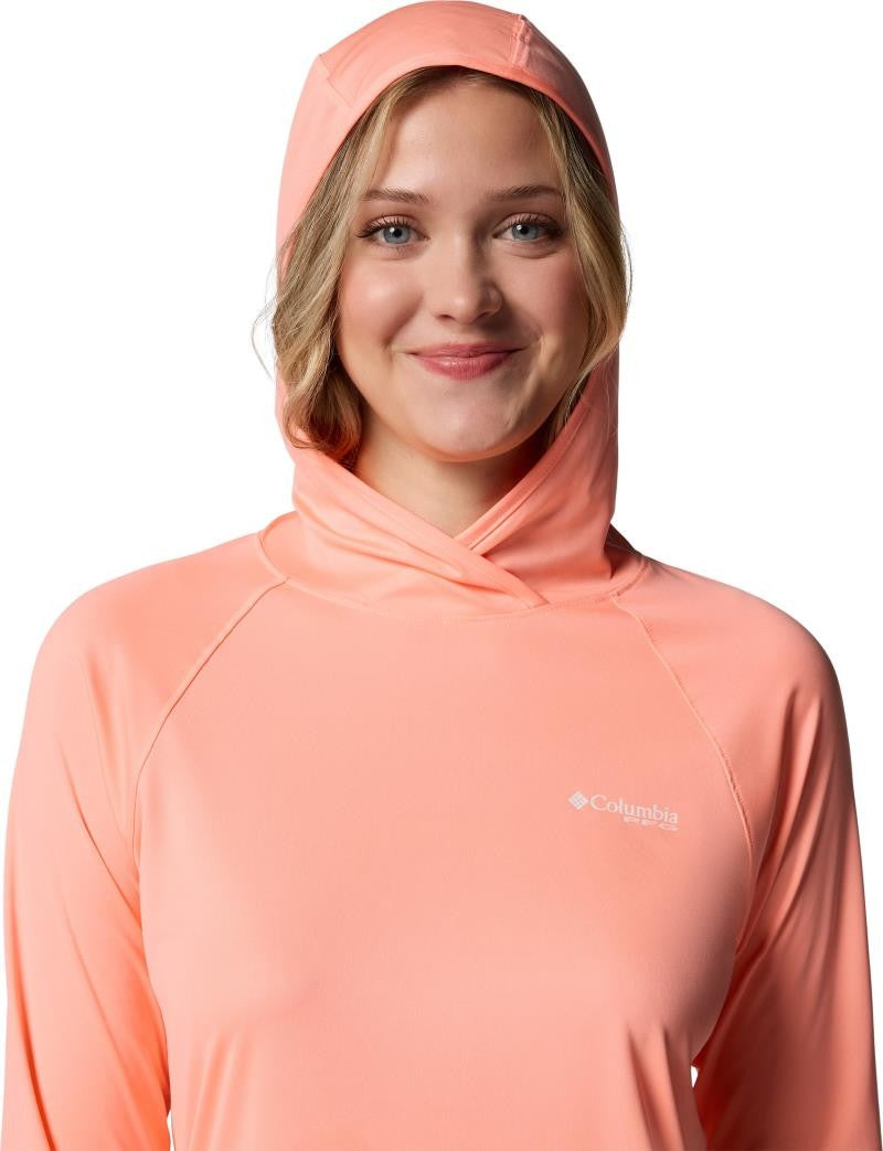 Tidal Tee II Hoodie - Womens - tiki pink 1