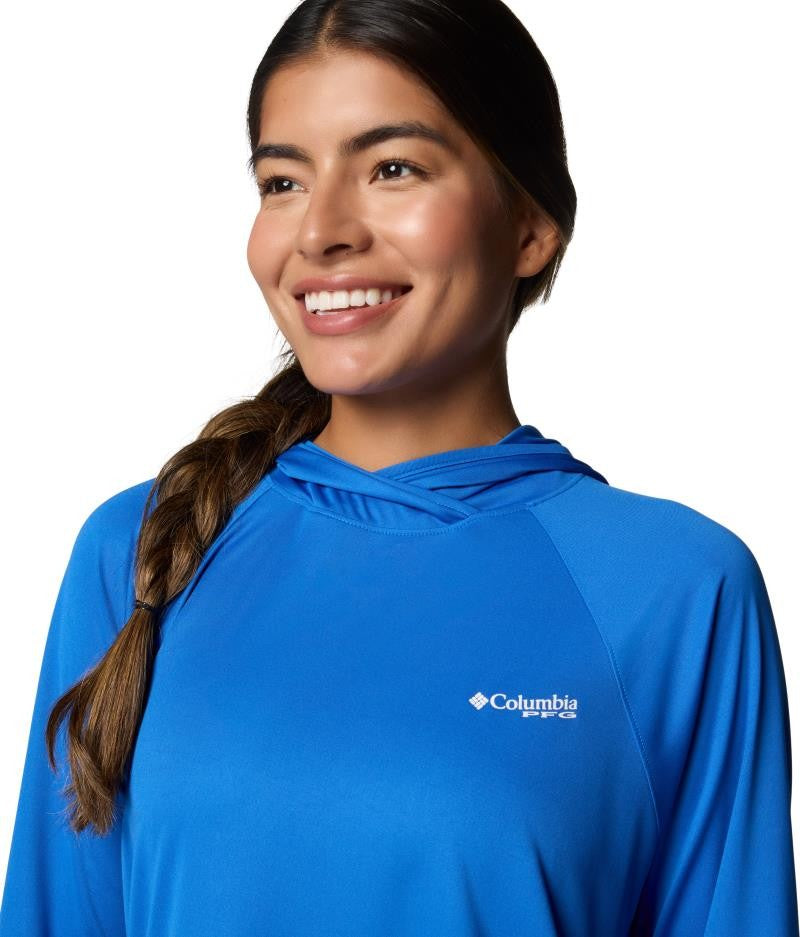 Tidal Tee II Hoodie - Womens - vivid blue 1