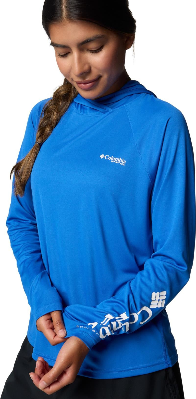 Tidal Tee II Hoodie - Womens - vivid blue 1