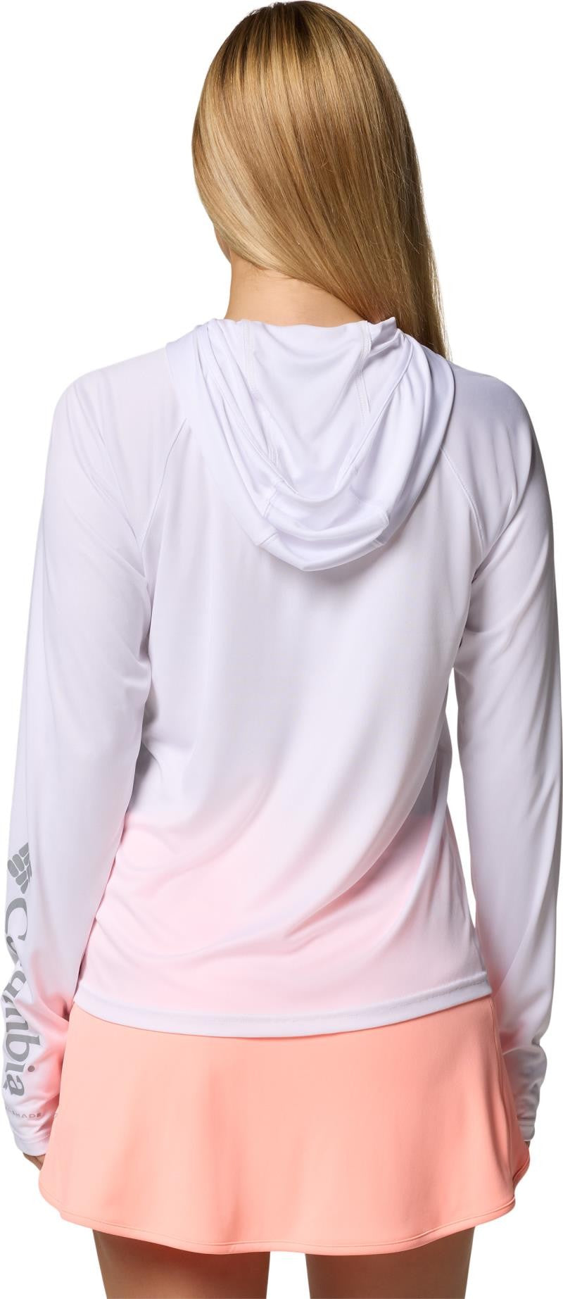 Tidal Tee II Hoodie - Womens - white 1