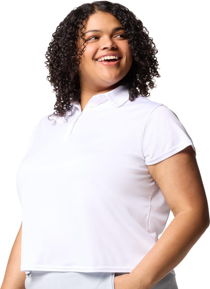 Tidal Tee SS Polo, Extended - Womens - white 1