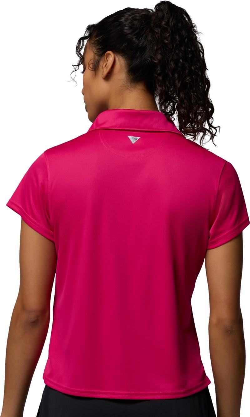 Tidal Tee SS Polo - Womens - guava pink 1
