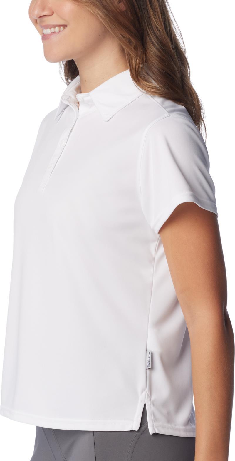 Tidal Tee SS Polo - Womens - white 1