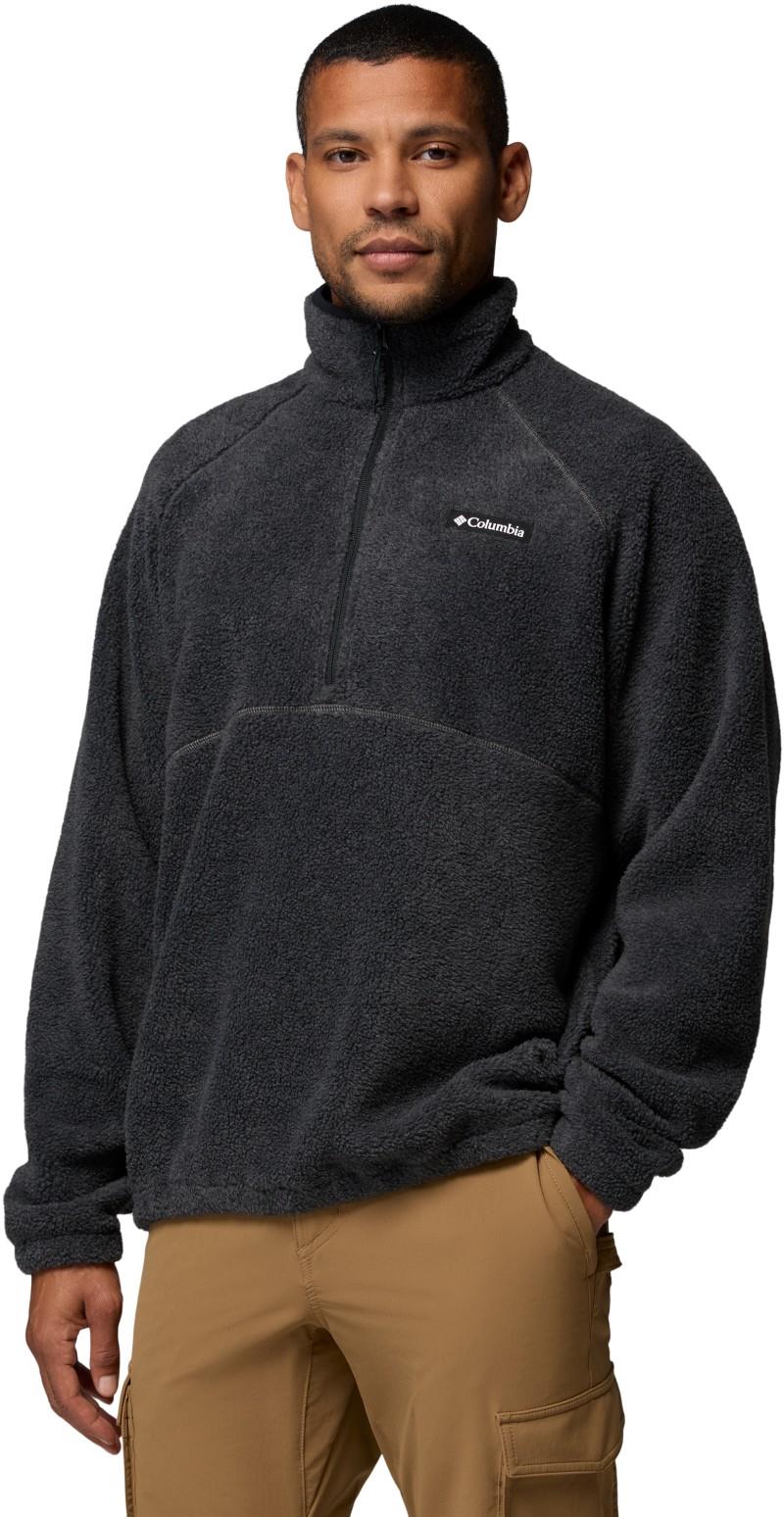 Timber Crest Mtr Fleece Half-Zip - Mens - charcoal heather 1