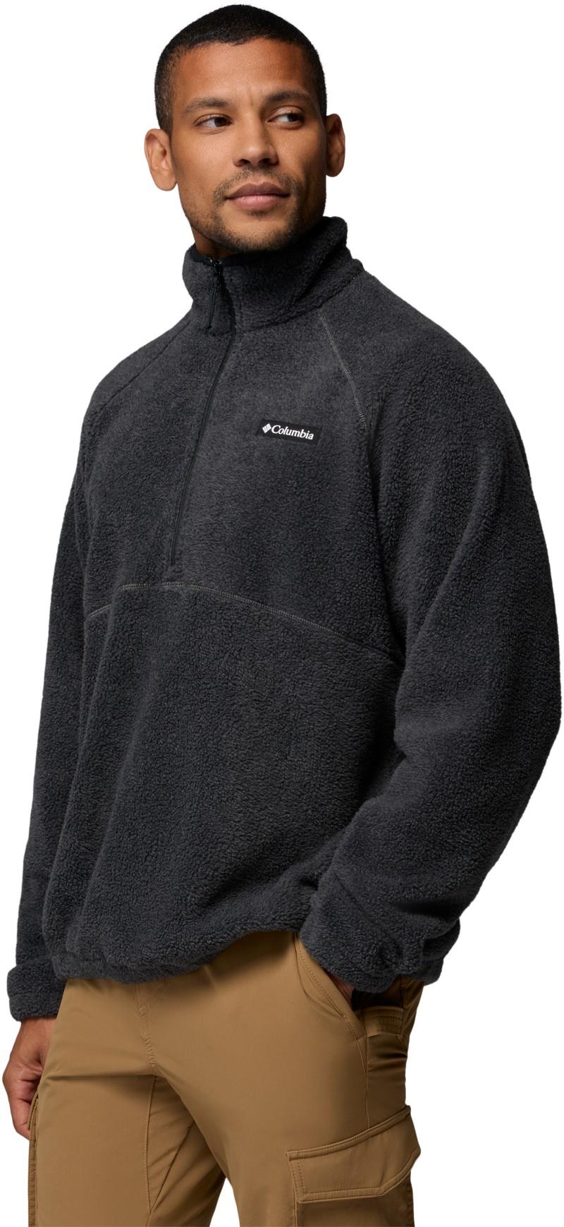 Timber Crest Mtr Fleece Half-Zip - Mens - charcoal heather 1