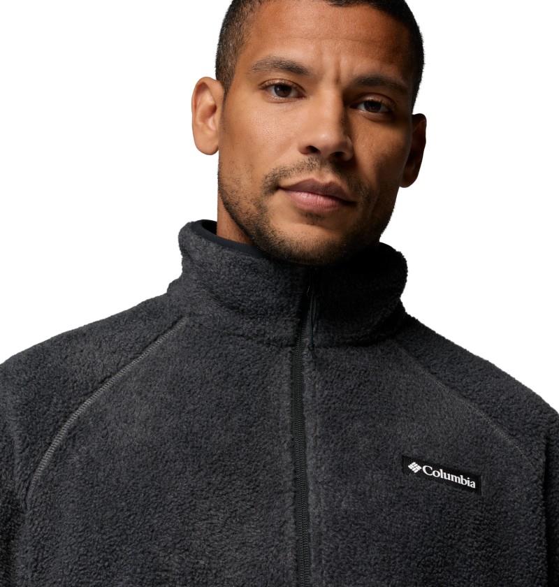 Timber Crest Mtr Fleece Half-Zip - Mens - charcoal heather 1