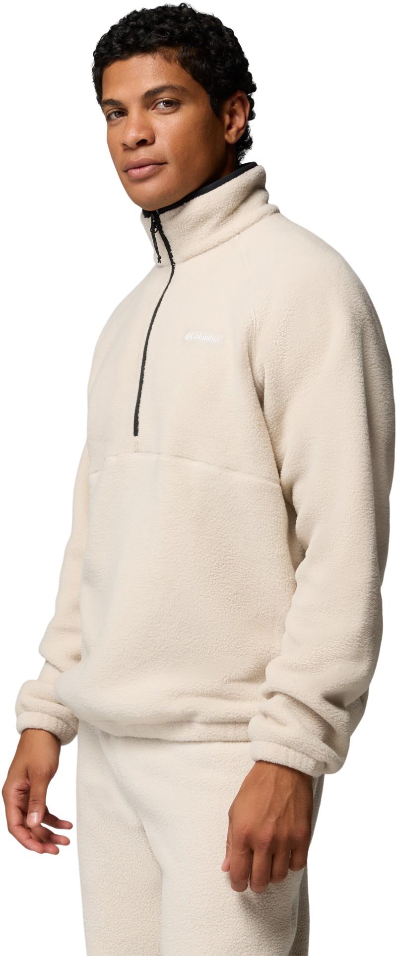Timber Crest Mtr Fleece Half-Zip - Mens - dark stone 1