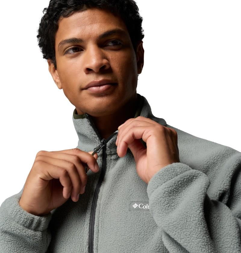 Timber Crest Mtr Fleece Half-Zip - Mens - sedona sage 1