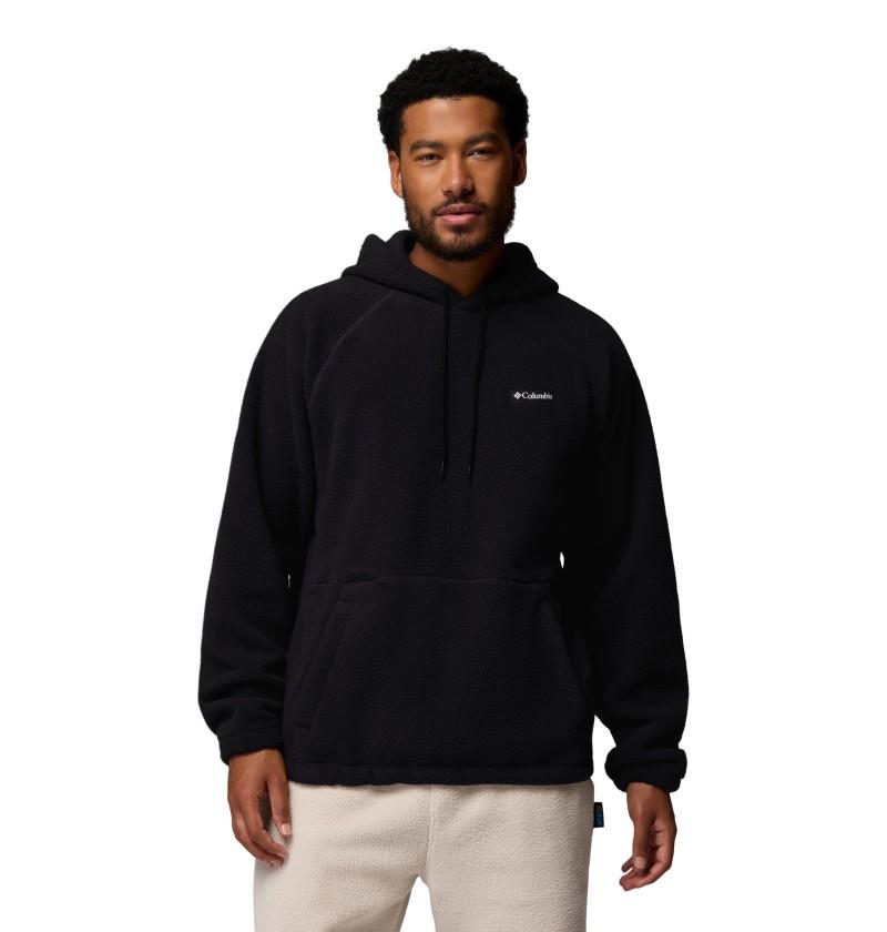 Timber Crest Mtr Fleece Hoodie - Mens - black 1