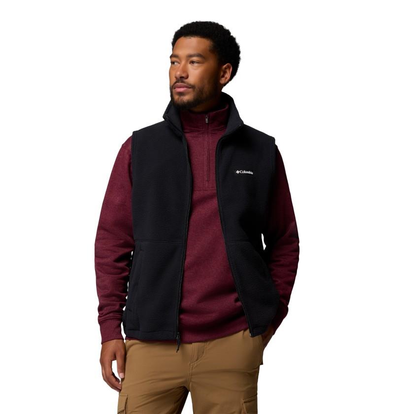 Timber Crest Mtr Fleece Vest - Mens - black 1
