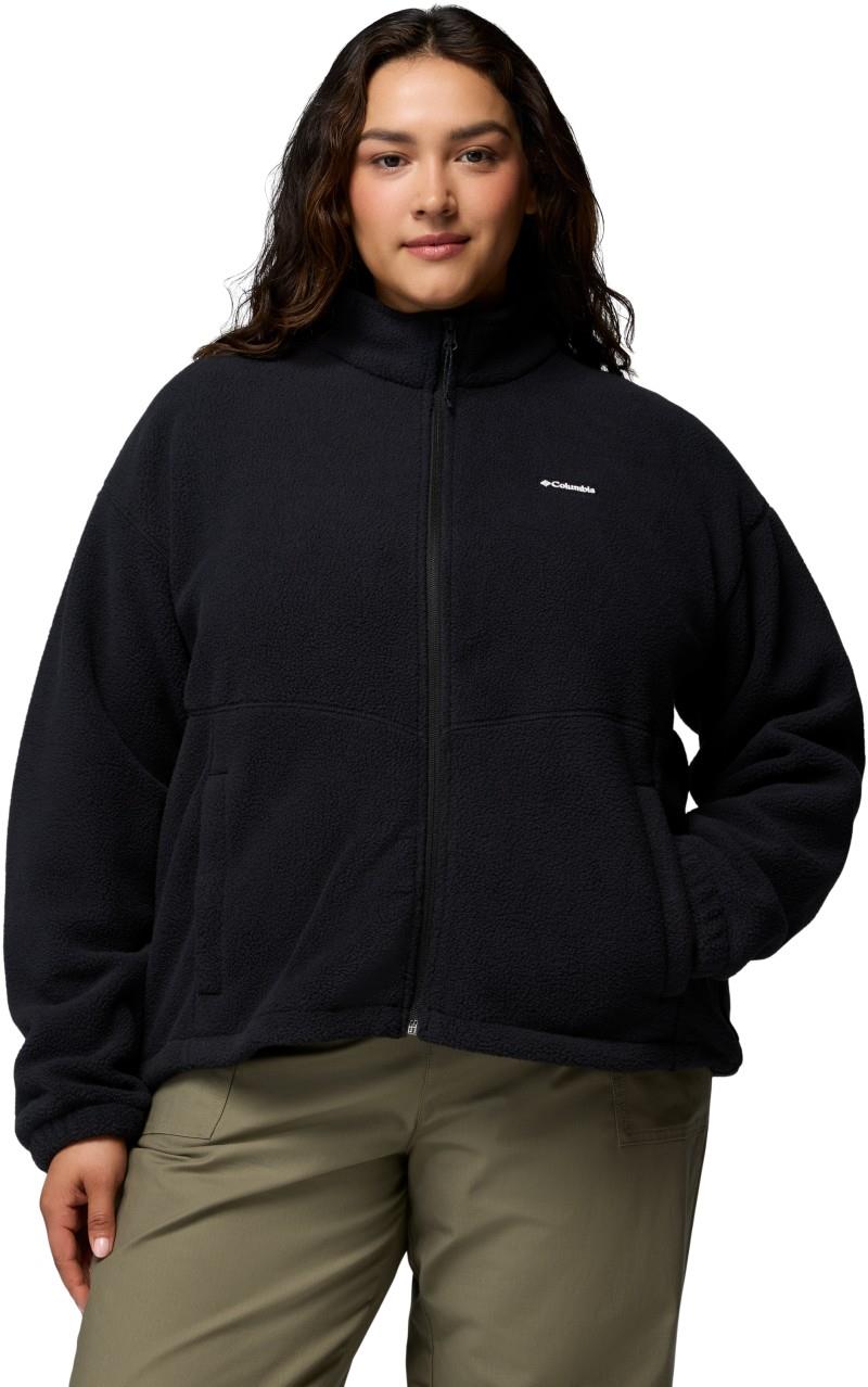 Timber Meadow Mtr Fleece Full-Zip, Extended - Womens - black 1