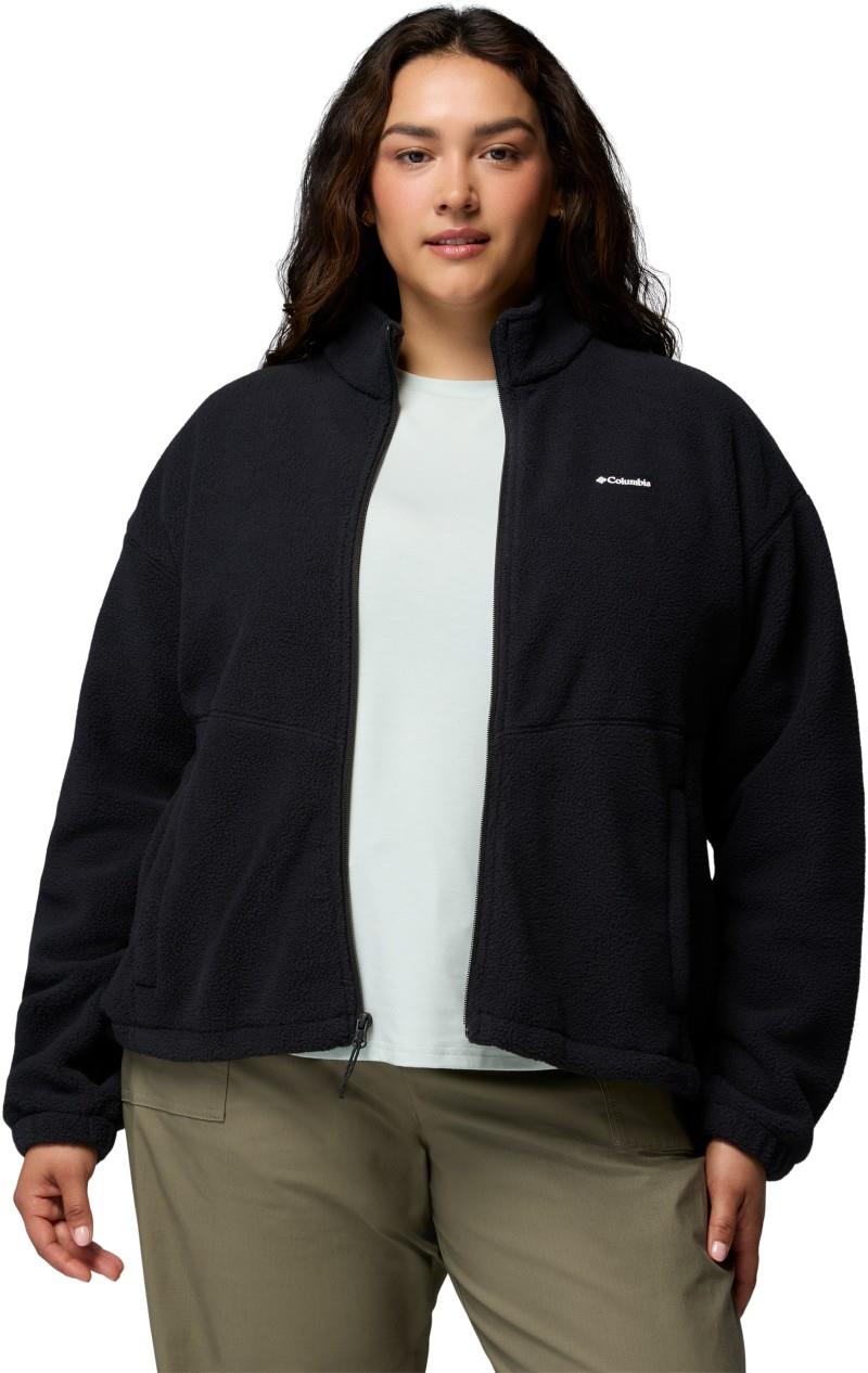 Timber Meadow Mtr Fleece Full-Zip, Extended - Womens - black 1
