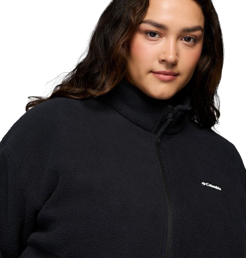 Timber Meadow Mtr Fleece Full-Zip, Extended - Womens - black 1