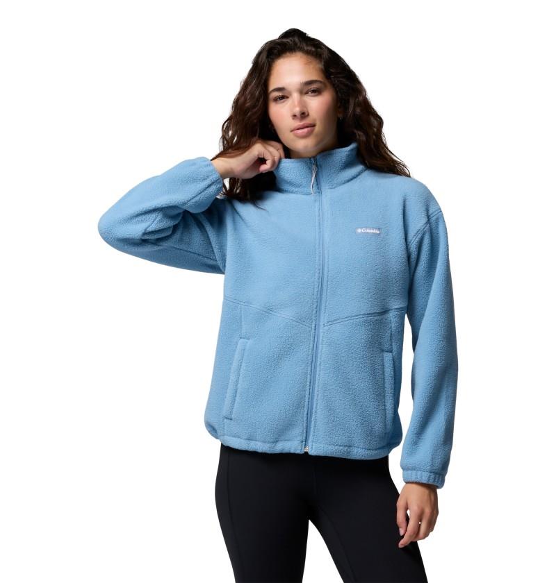Timber Meadow Mtr Fleece Full-Zip - Womens - rainy day 1