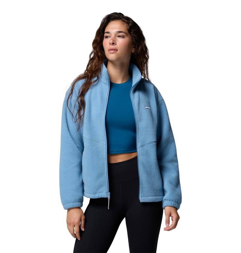 Timber Meadow Mtr Fleece Full-Zip - Womens - rainy day 1